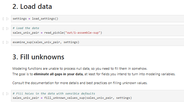 Pipeline screenshot